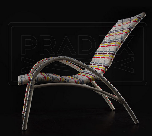 Плетеный шезлонг-кресло Pradex Аризона искусственный ротанг - фото 6 - id-p1654393542