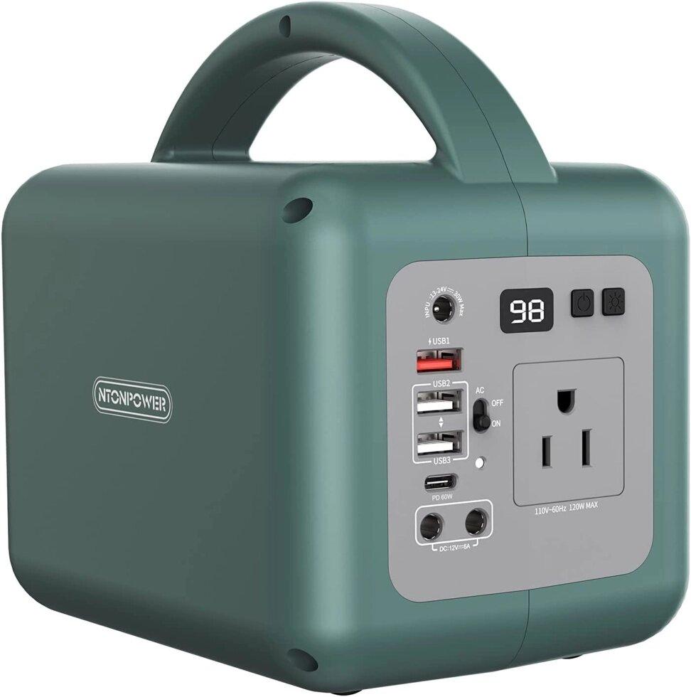 Портативна електростанція, зовнішній акумулятор, Ntonpower 39000mah 120W