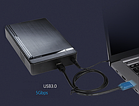 Зовнішня кишеня Shuole U35A USB 3.0 SATA для HDD 3.5" Original, фото 6