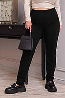 Класические стильные женские брюки больших размеров со стрелками (р.48-62). Арт-1363/45