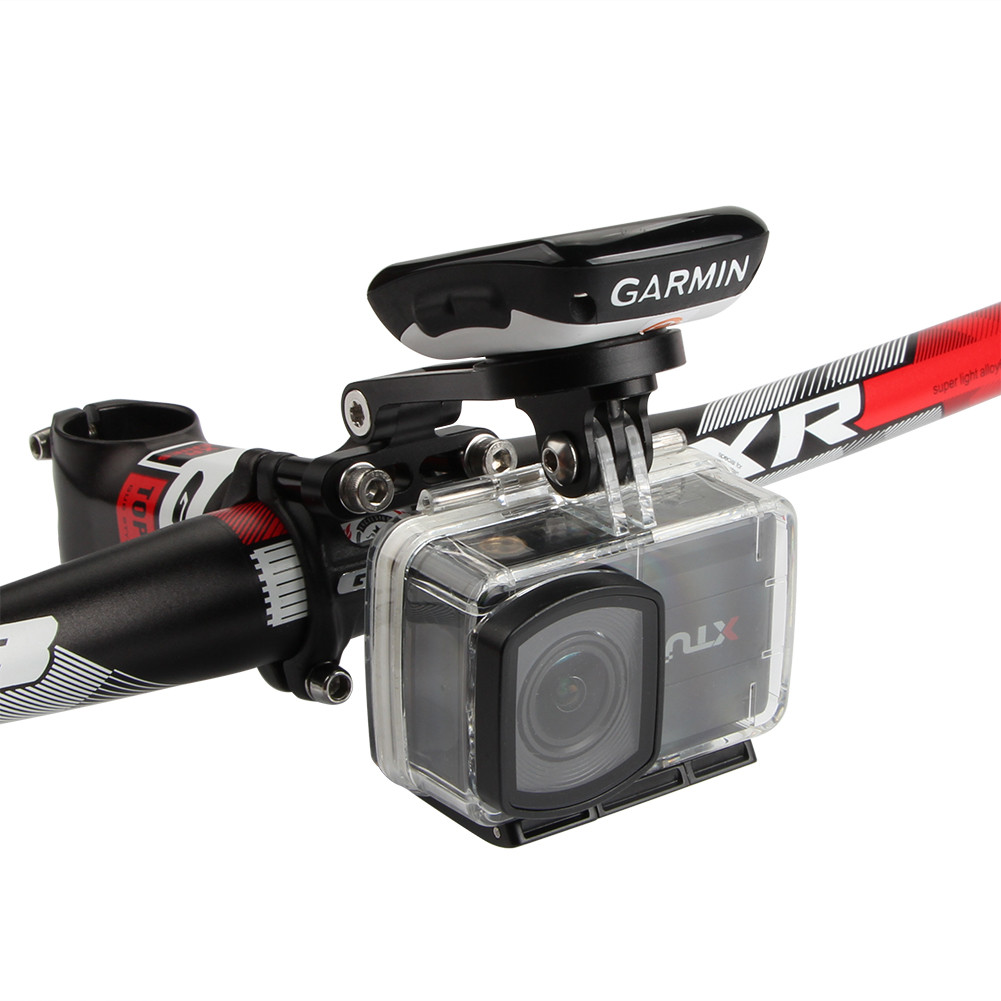 Кріплення велокомп'ютера та екшн камери на виніс керма GUB 696 для Garmin Cateye Bryton Wahoo