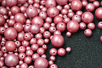 Berry Matt Mix Preciosa Pearl.Дизайнерский микс матовых жемчужных бусин Preciosa (10грамм)