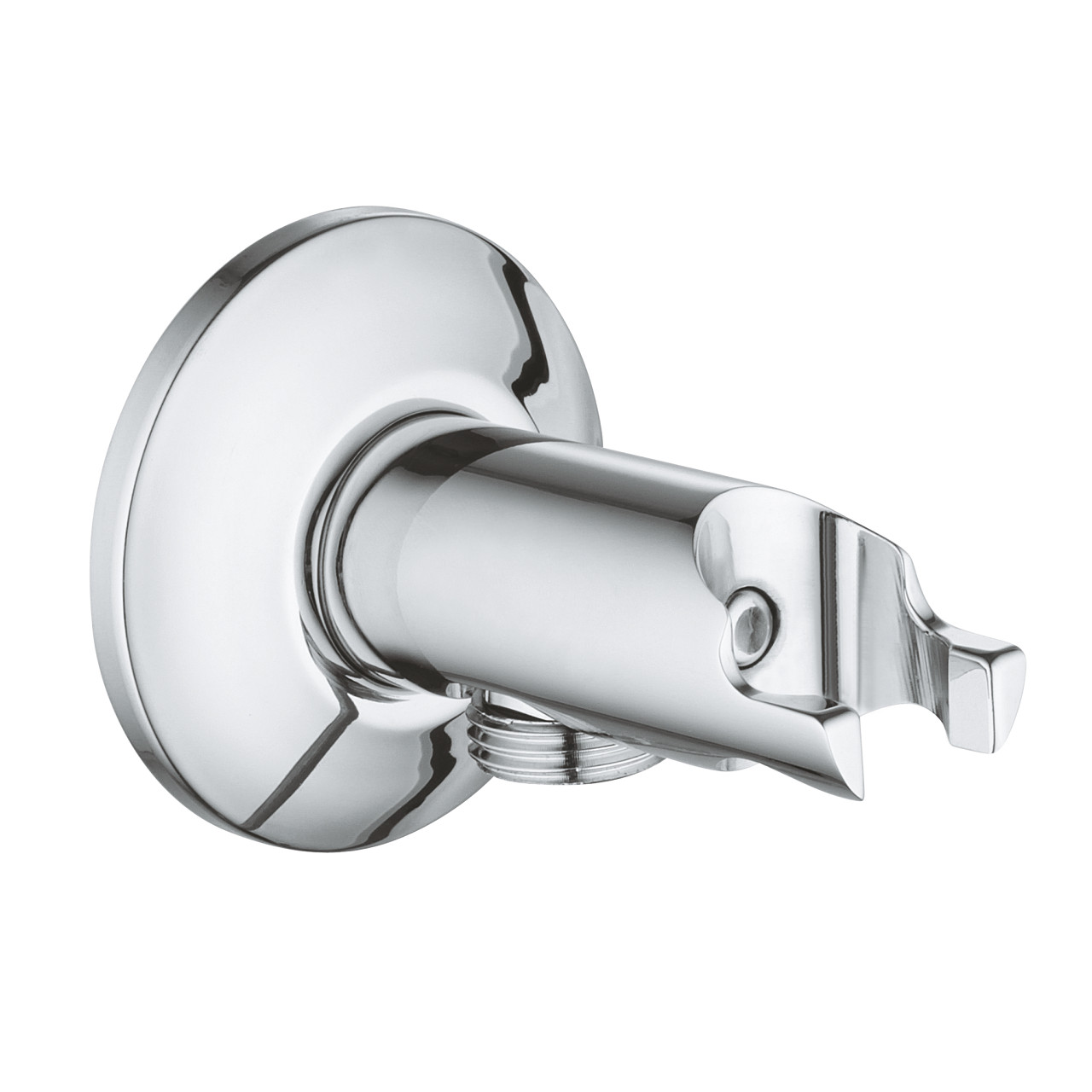 Шланговое подключение GROHE Sena 26333000 с держателем для лейки латунное хром - фото 1 - id-p1654408671