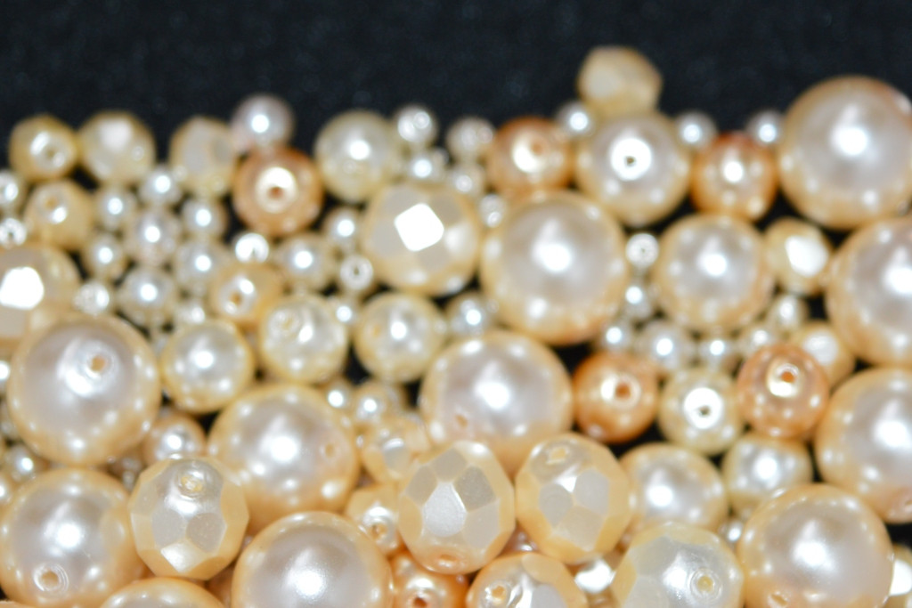 Mix Gold Pearl.Preciosa.Мікс перлинних намистин (10грам)