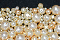 Mix Gold Pearl Preciosa.Микс жемчужных бусин (10грамм)