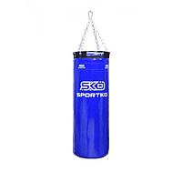Боксерский мешок SportKo бочонок Pvc с кольцом 75 см синий груша мешок для бокса боксерский мешок для дома