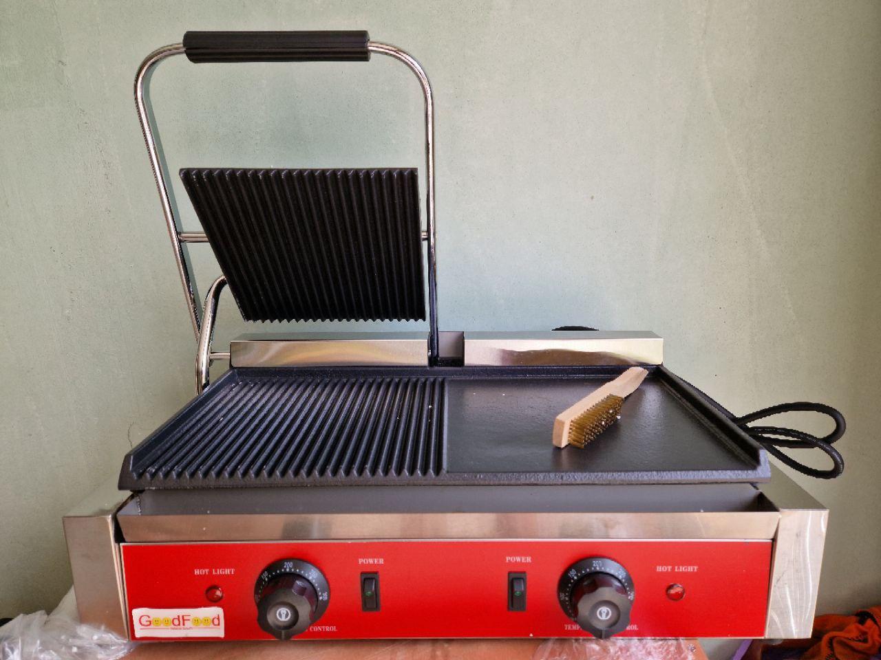 Контактний гриль GoodFood ECG201RF Panini RED