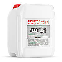 Ґрунтовка концентрат (1:4) 1 л LOTUS / КРАН (яск.12)