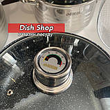 Набір каструль Benson з нержавіючої сталі 18 предметів, фото 5