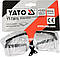 Окуляри захисних YATO відкриті, прозорі, з коректією зору +3 диоптрії, фото 6