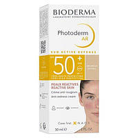 Сонцезахисний від почервоніння тональний крем Биодерма Фотодерм Bioderma Photoderm AR SPF 50+ Tinted Sun Cream