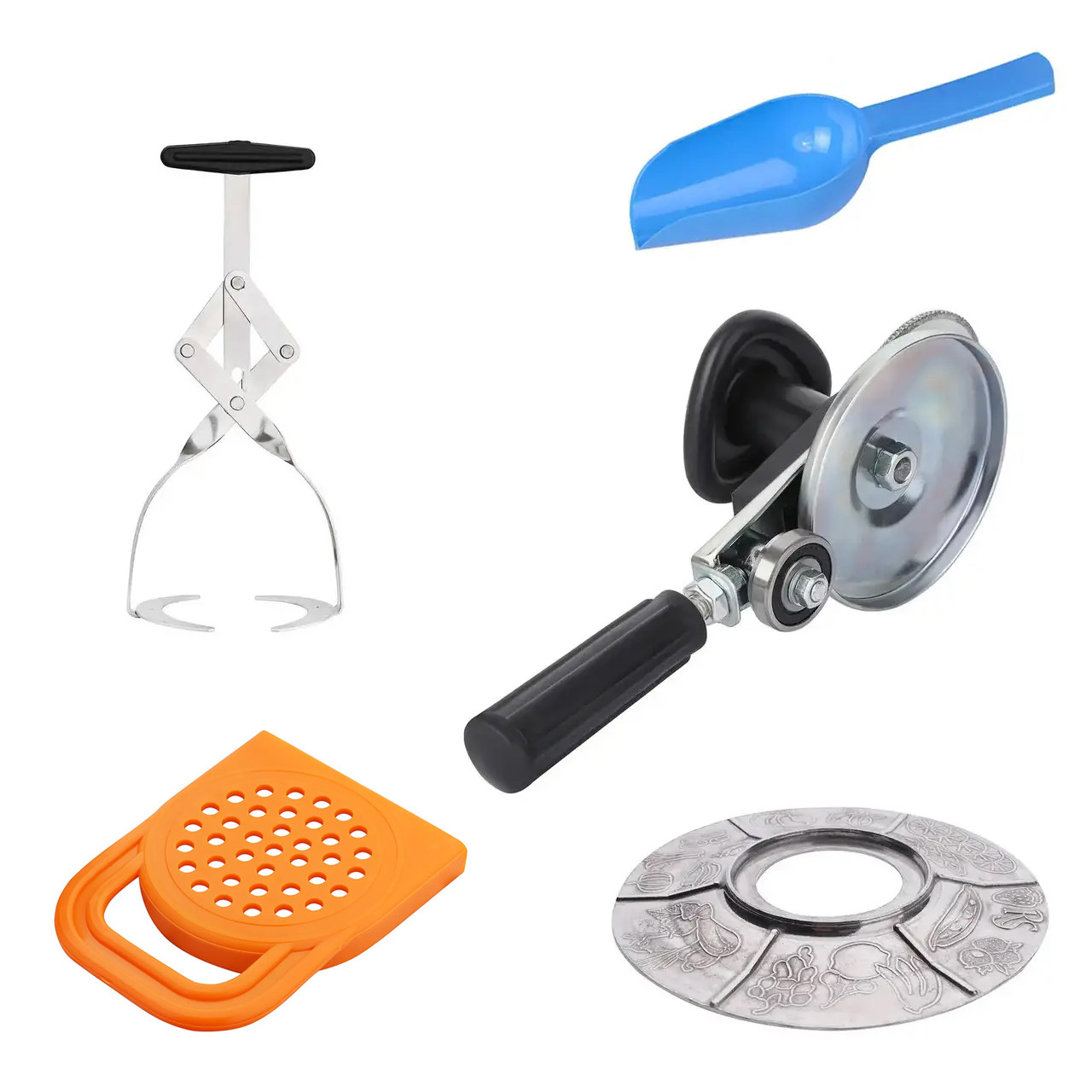 Набір для консервації із 5 предметів ключ МЗА-П Люкс автомат Продмаш + стерилізатор + захват для банок + совок