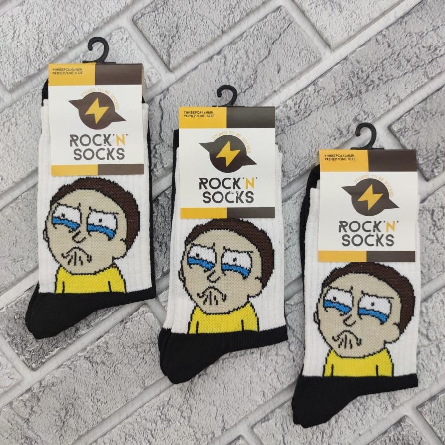 Шкарпетки високі весна/осінь Rock'n'socks 444-54 Україна one size (37-44р) НМД-0510632