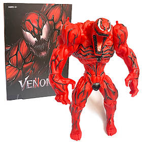 Ігрова фігурка Venom 2 Avengers Marvel Веном Карнаж червоний, шарнірний, 30см, (9898-6)