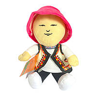 М`яка іграшка Копиця «Хлопчик в шапці Калуш", патріотична іграшка, Євробачення, 27*10*8 (00971-6), фото 3