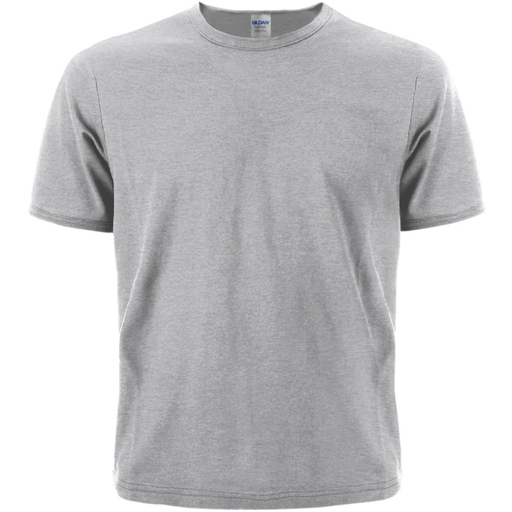 Футболка Gildan меланж без малюнка, Розмір S, фото 1