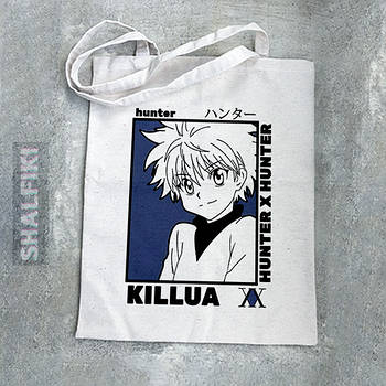 "Кіллуа Золдік (Хантер х Хантер / Hunter × Hunter)" еко сумка шопер двонитка з малюнком
