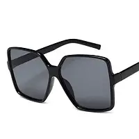 Жіночі сонцезахисні окуляри 2020 великі — Чорний