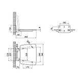 Сиденька душа Qtap Comfort BLA5035, фото 2
