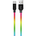 Кабель USB-MicroUSB 1м ColorWay, 2.4А, multicolor (CW-CBUM017-MC) (код 114656), фото 2