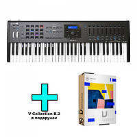 MIDI-клавіатура Arturia KeyLab 61 MkII Black Edition + V Collection 8.2