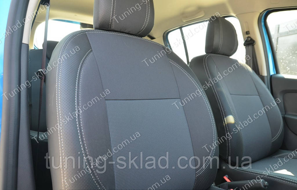 Чехлы на Рено Сандеро Степвей (Renault Sandero Stepway) от компании MW ...