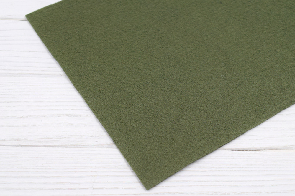 Американський м'який фетр 1,5 мм (20х30 см) - №86 Olive (0731)