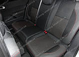 Чохли на сидіння Рено Меган 2 (чохли з екошкіри Renault Megane 2 стиль Premium), фото 3