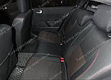 Чохли на сидіння Рено Меган 2 (чохли з екошкіри Renault Megane 2 стиль Premium), фото 4