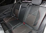 Чохли на сидіння Рено Меган 2 (чохли з екошкіри Renault Megane 2 стиль Premium), фото 8