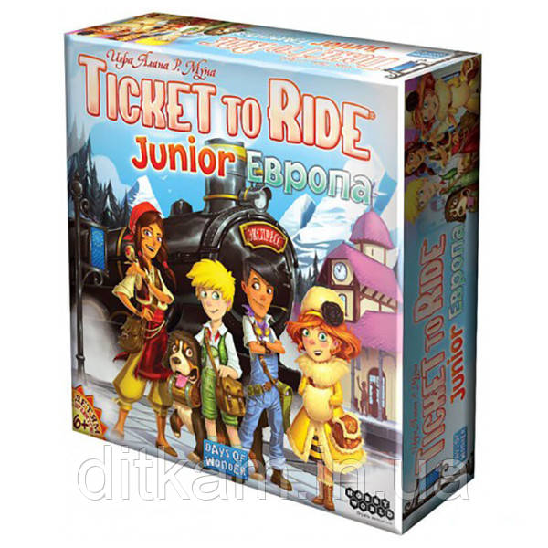 Ticket to Ride Junior: Европа, фото 1