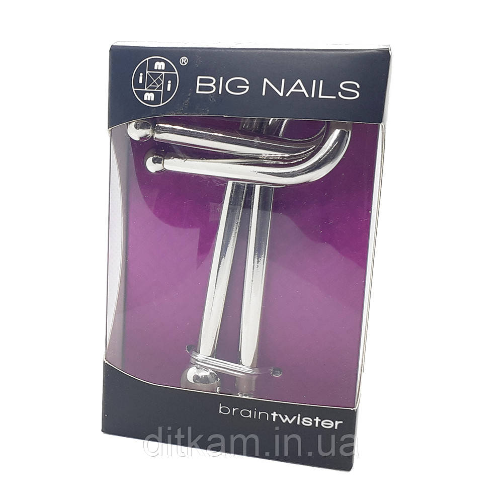 Металлическая головоломка гвозди 6804-1, фото 1