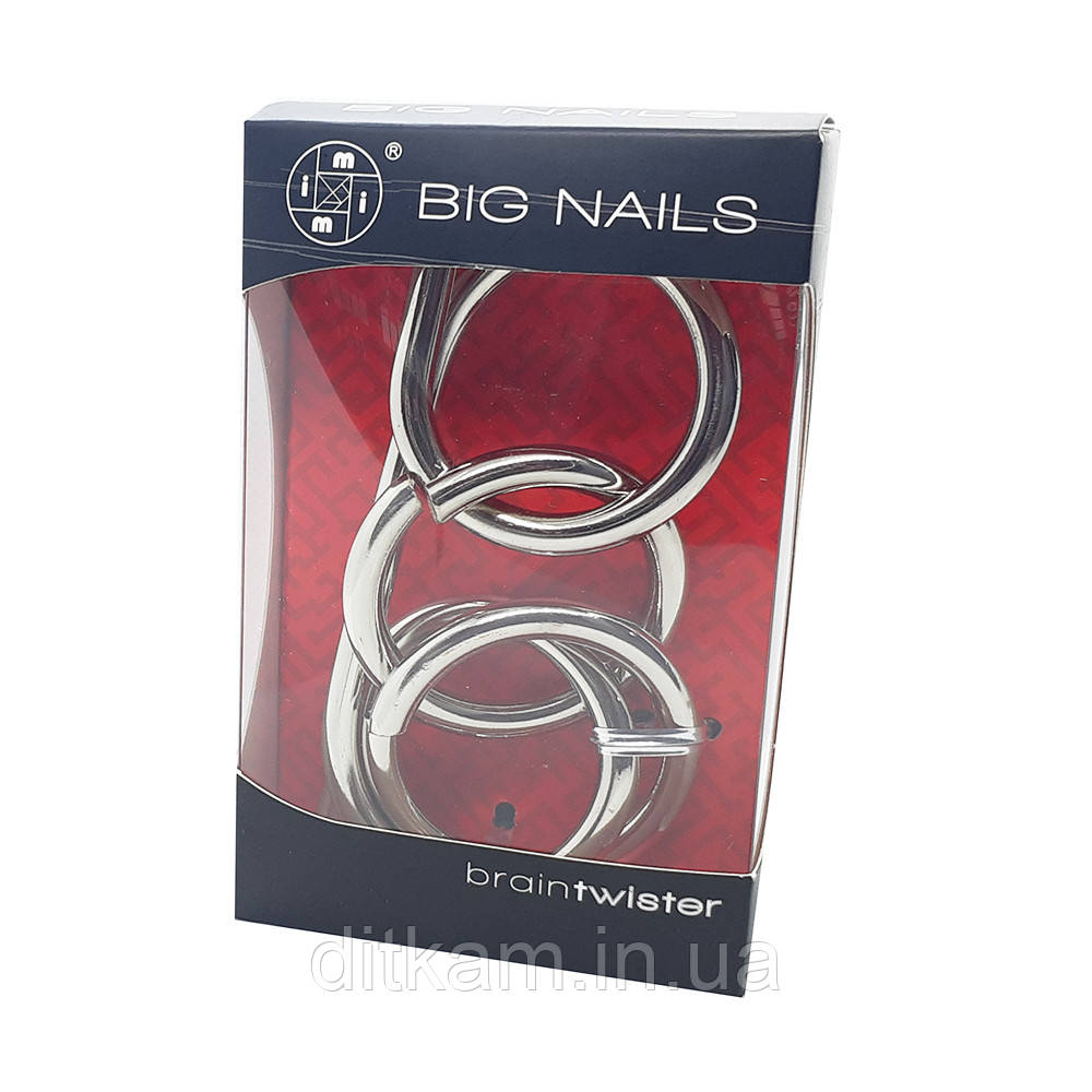 Металлическая головоломка гвозди 6804-6, фото 1