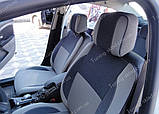 Чохли на сидіння Рено Флюенс (чохли з екошкіри Renault Fluence стиль Premium), фото 6