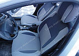 Чохли на сидіння Рено Флюенс (чохли з екошкіри Renault Fluence стиль Premium), фото 7