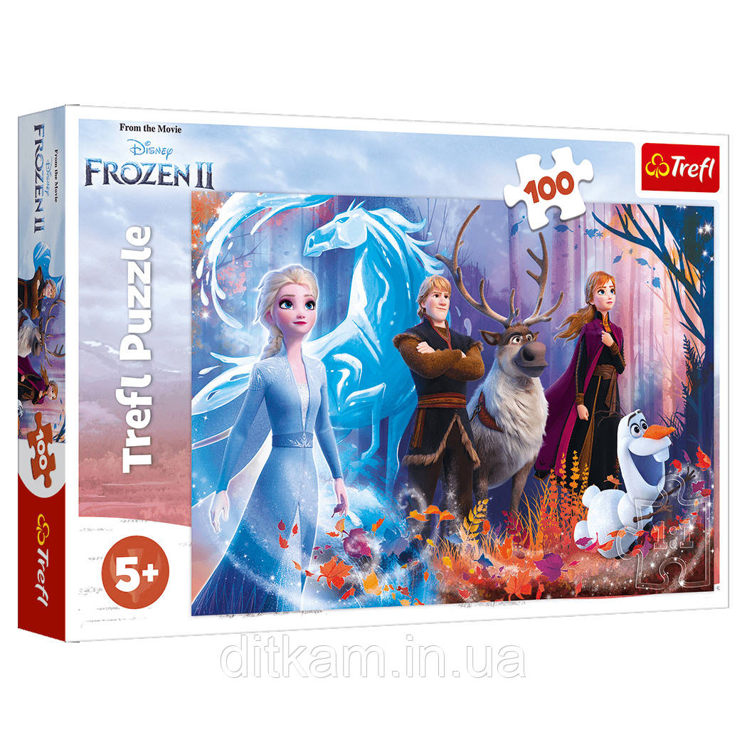 Пазл Trefl Фрозен. Магія Ляда 100 ел., фото 1