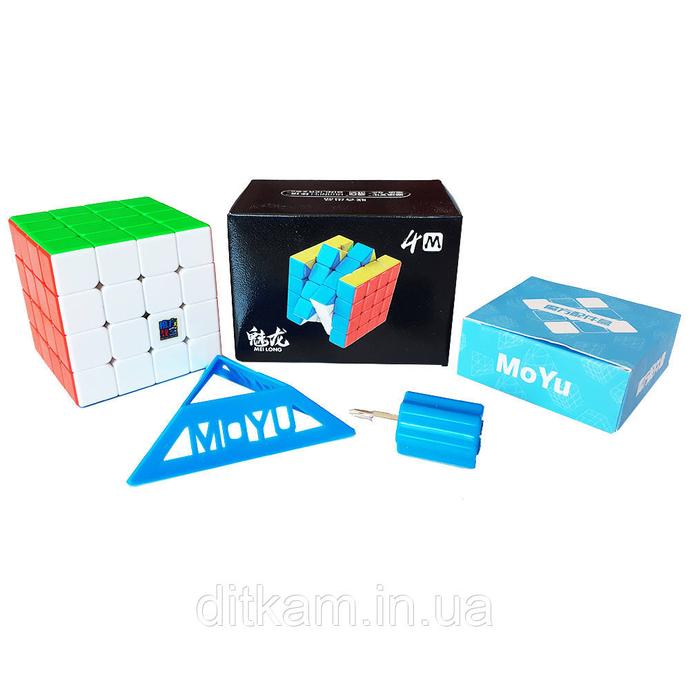 Кубик Рубика 4х4 MoYu Meilong 4M Magnetic, фото 1