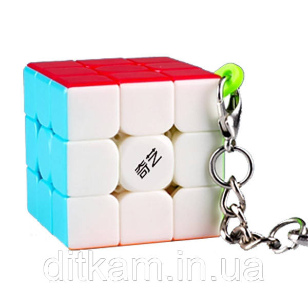 Кубик Рубика 3х3 Брелок QiYi Key Ring Cube, фото 1
