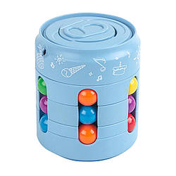 Головоломка антистресс Fidget Cans Cube Голубой