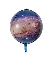 Сфера 22" космос фольгированный шар