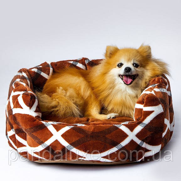 М'який лежак спальне місце, лежанка для собаки чи кота 1-7 кг