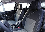 Чохли на сидіння Рено Меган 3 (чохли з екошкіри Renault Megane 3 стиль Premium), фото 3