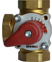 Змішувальний 3-ходовий Womix MIX M 3-25 3-х клапан 1" DN25 латунь kvs12 (601005)