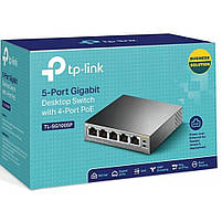 Комутатор TP-LINK TL-SG1005P, фото 5