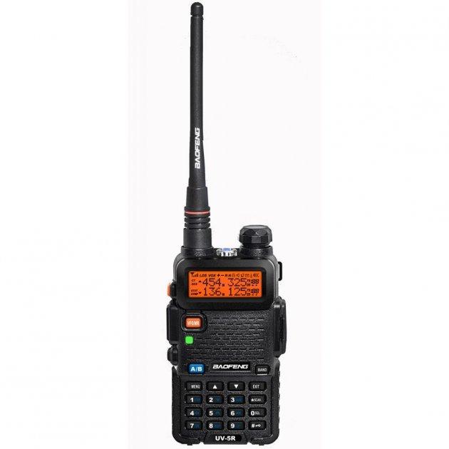 Портативна рація Baofeng UV-5R Black+гарнітура, фото 1