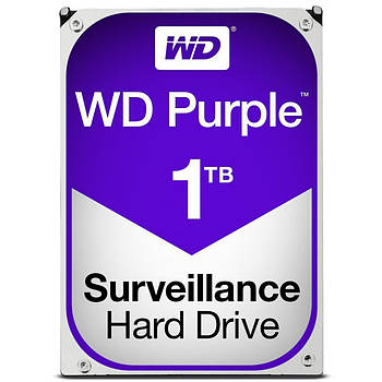 Накопичувач WD 1TB 64MB SATA III Purple (WD10PURZ)