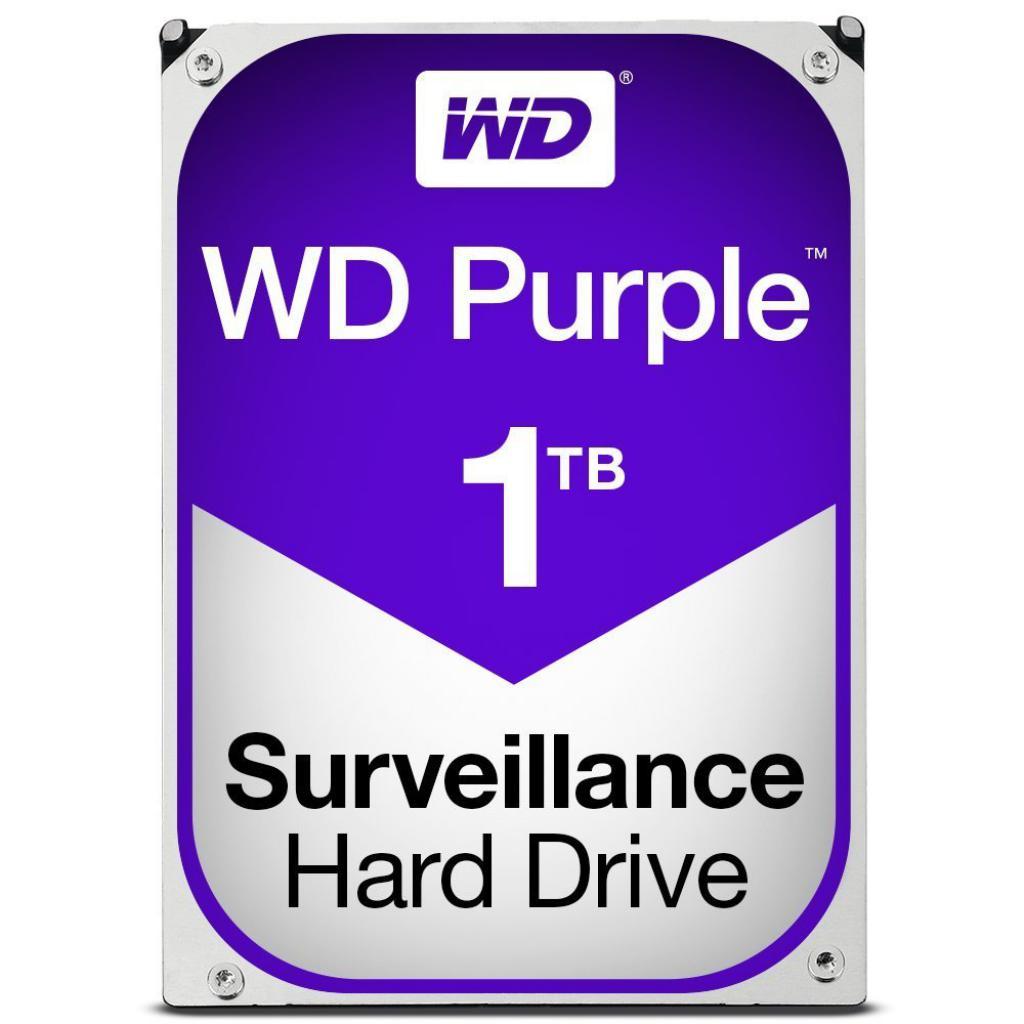 Накопичувач WD 1TB 64MB SATA III Purple (WD10PURZ) - фото 1 - id-p576368290