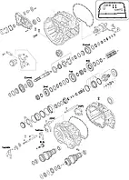 Запчасти КПП ZF 10AS 2010 B IT (1337 047 xxx)