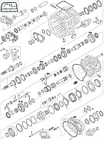 Запчасти КПП ZF 12AS 1220 TD (1336 034 xxx)