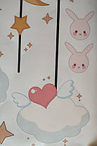 Наклейка на стіну в дитячу Підвісні прикраси (лист 50 х 70 см) Б353-2, фото 3